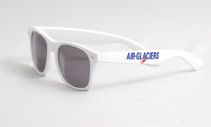 bedruckte Sonnenbrille mit Logo selbst gestalten & selbst designen | Werbeartikel | Werbesonnenbrillen